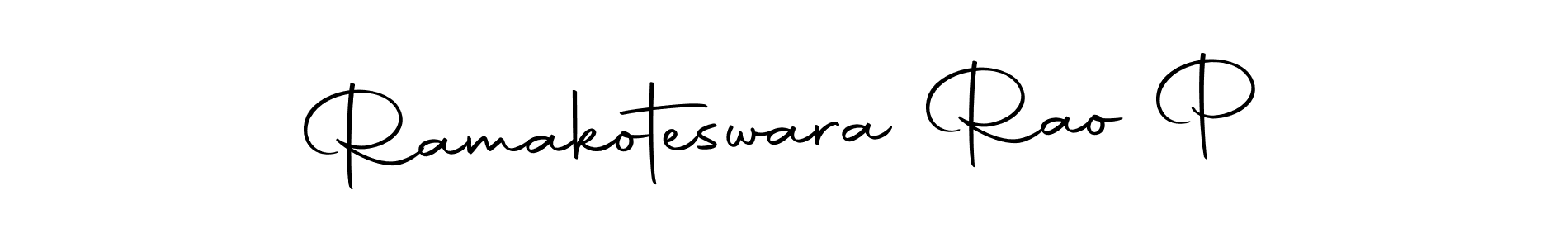 How to make Ramakoteswara Rao P signature? Autography-DOLnW is a professional autograph style. Create handwritten signature for Ramakoteswara Rao P name. Ramakoteswara Rao P signature style 10 images and pictures png