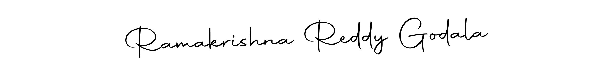 Design your own signature with our free online signature maker. With this signature software, you can create a handwritten (Autography-DOLnW) signature for name Ramakrishna Reddy Godala. Ramakrishna Reddy Godala signature style 10 images and pictures png