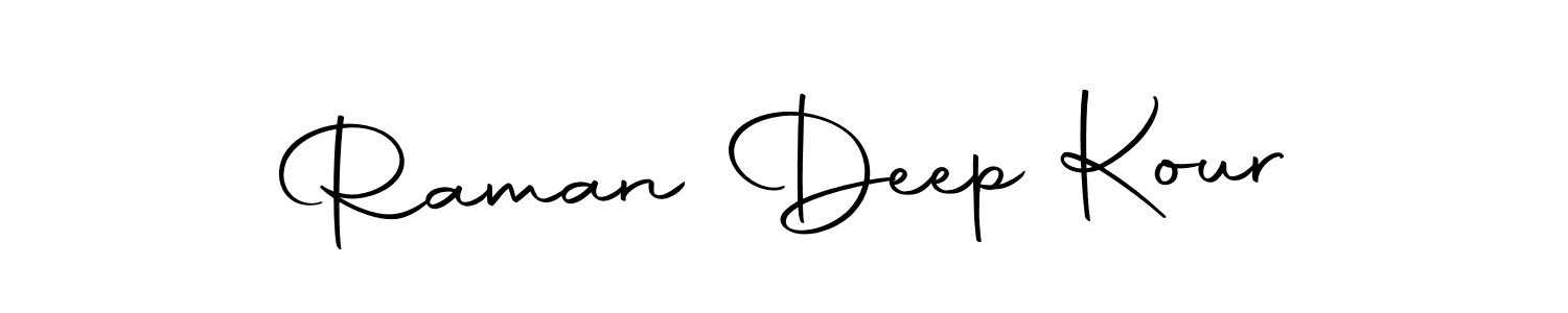 Use a signature maker to create a handwritten signature online. With this signature software, you can design (Autography-DOLnW) your own signature for name Raman Deep Kour. Raman Deep Kour signature style 10 images and pictures png