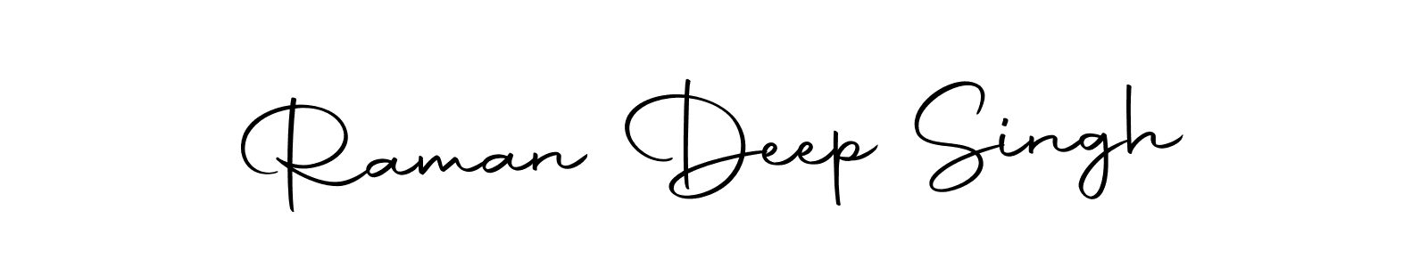Raman Deep Singh stylish signature style. Best Handwritten Sign (Autography-DOLnW) for my name. Handwritten Signature Collection Ideas for my name Raman Deep Singh. Raman Deep Singh signature style 10 images and pictures png