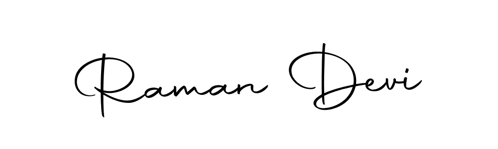 How to make Raman Devi signature? Autography-DOLnW is a professional autograph style. Create handwritten signature for Raman Devi name. Raman Devi signature style 10 images and pictures png