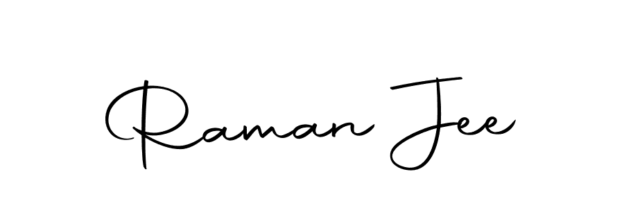 Make a beautiful signature design for name Raman Jee. With this signature (Autography-DOLnW) style, you can create a handwritten signature for free. Raman Jee signature style 10 images and pictures png