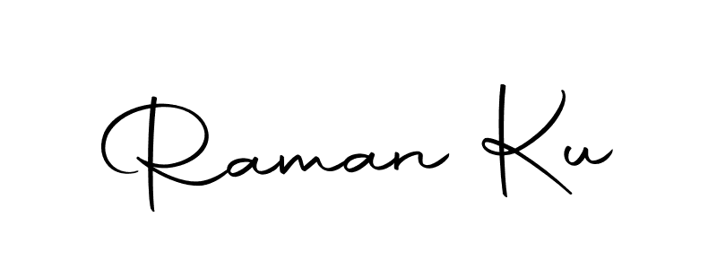 How to make Raman Ku signature? Autography-DOLnW is a professional autograph style. Create handwritten signature for Raman Ku name. Raman Ku signature style 10 images and pictures png