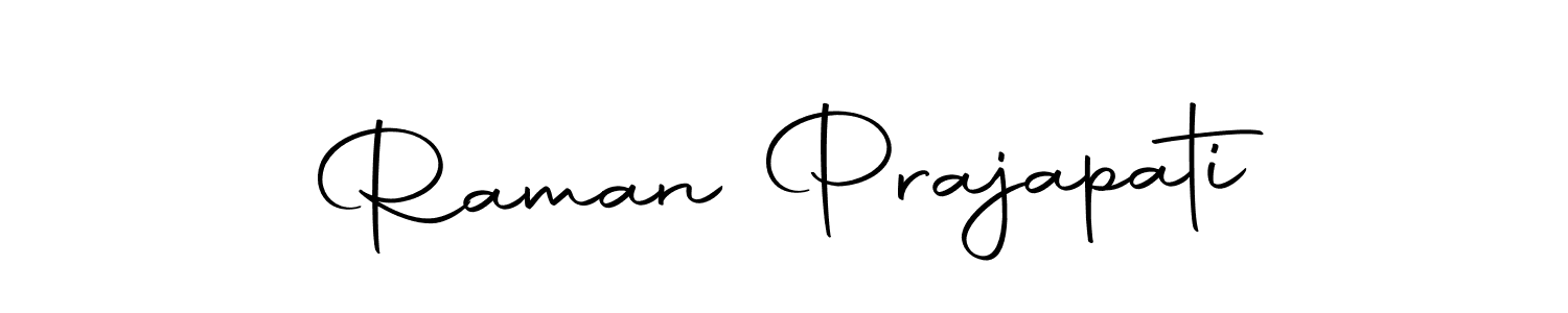 You should practise on your own different ways (Autography-DOLnW) to write your name (Raman Prajapati) in signature. don't let someone else do it for you. Raman Prajapati signature style 10 images and pictures png