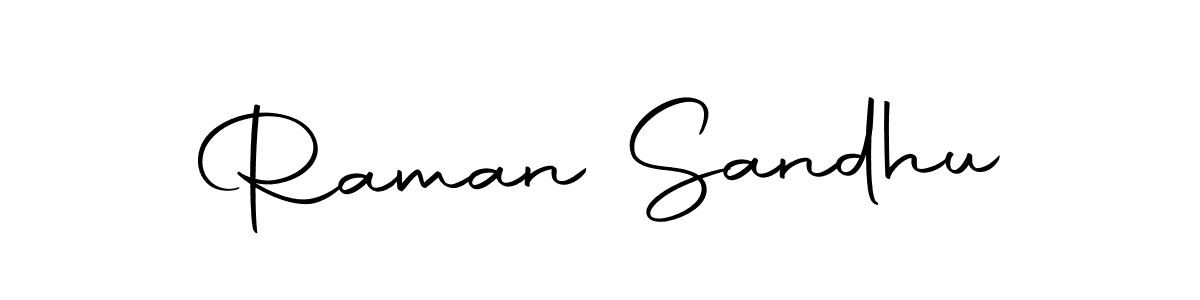 Make a beautiful signature design for name Raman Sandhu. Use this online signature maker to create a handwritten signature for free. Raman Sandhu signature style 10 images and pictures png