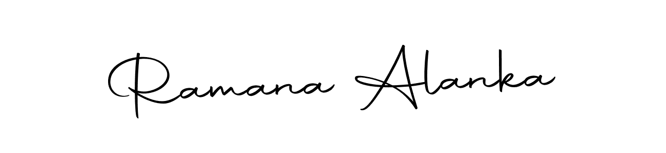 Once you've used our free online signature maker to create your best signature Autography-DOLnW style, it's time to enjoy all of the benefits that Ramana Alanka name signing documents. Ramana Alanka signature style 10 images and pictures png