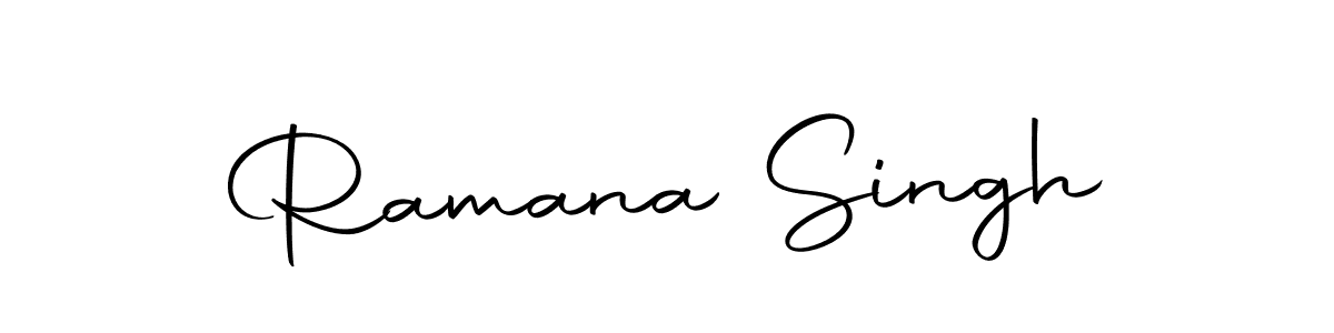 Ramana Singh stylish signature style. Best Handwritten Sign (Autography-DOLnW) for my name. Handwritten Signature Collection Ideas for my name Ramana Singh. Ramana Singh signature style 10 images and pictures png