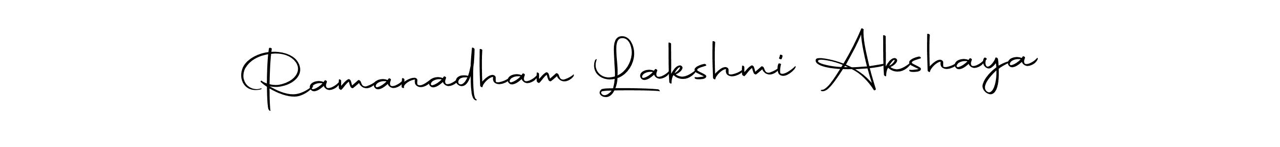 Here are the top 10 professional signature styles for the name Ramanadham Lakshmi Akshaya. These are the best autograph styles you can use for your name. Ramanadham Lakshmi Akshaya signature style 10 images and pictures png
