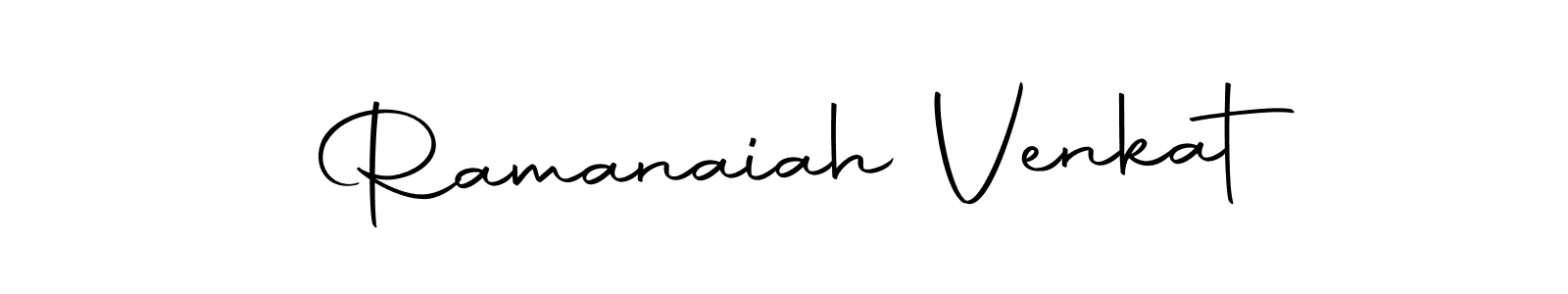 Use a signature maker to create a handwritten signature online. With this signature software, you can design (Autography-DOLnW) your own signature for name Ramanaiah Venkat. Ramanaiah Venkat signature style 10 images and pictures png