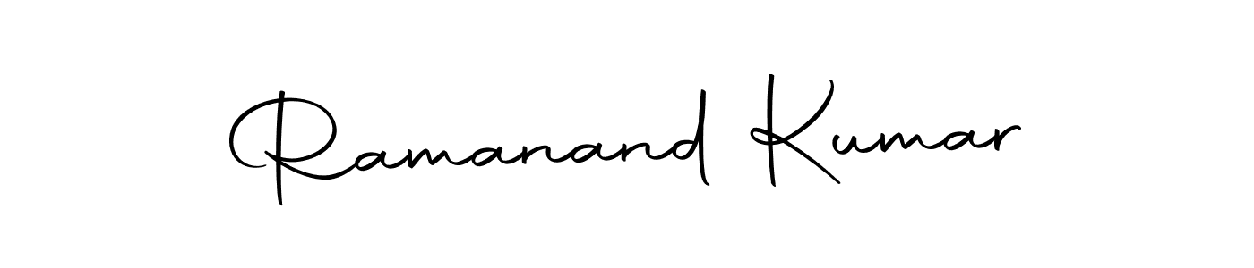 This is the best signature style for the Ramanand Kumar name. Also you like these signature font (Autography-DOLnW). Mix name signature. Ramanand Kumar signature style 10 images and pictures png