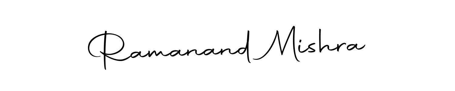 You can use this online signature creator to create a handwritten signature for the name Ramanand Mishra. This is the best online autograph maker. Ramanand Mishra signature style 10 images and pictures png