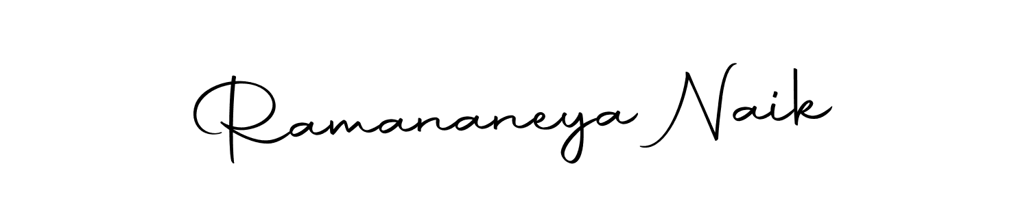 You can use this online signature creator to create a handwritten signature for the name Ramananeya Naik. This is the best online autograph maker. Ramananeya Naik signature style 10 images and pictures png