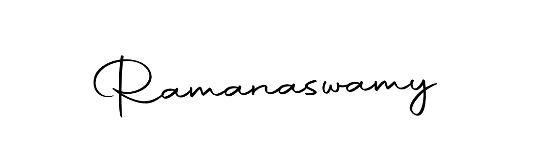 Make a beautiful signature design for name Ramanaswamy. With this signature (Autography-DOLnW) style, you can create a handwritten signature for free. Ramanaswamy signature style 10 images and pictures png