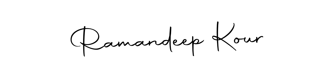 Make a short Ramandeep Kour signature style. Manage your documents anywhere anytime using Autography-DOLnW. Create and add eSignatures, submit forms, share and send files easily. Ramandeep Kour signature style 10 images and pictures png
