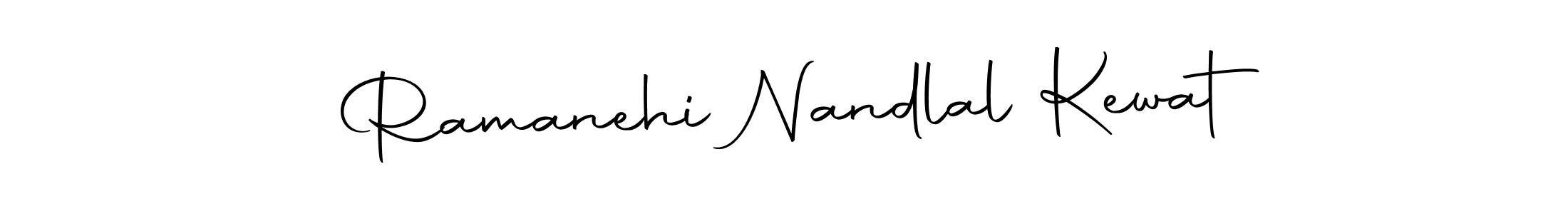 Here are the top 10 professional signature styles for the name Ramanehi Nandlal Kewat. These are the best autograph styles you can use for your name. Ramanehi Nandlal Kewat signature style 10 images and pictures png