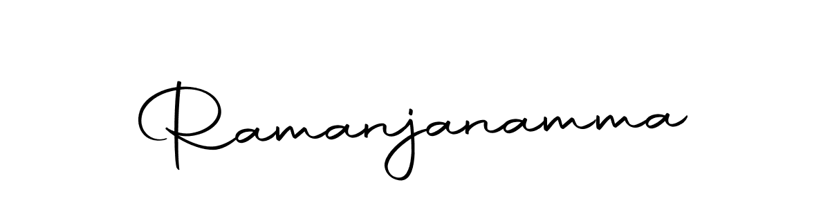 How to make Ramanjanamma signature? Autography-DOLnW is a professional autograph style. Create handwritten signature for Ramanjanamma name. Ramanjanamma signature style 10 images and pictures png