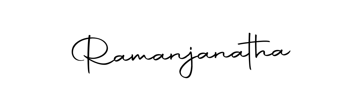 Ramanjanatha stylish signature style. Best Handwritten Sign (Autography-DOLnW) for my name. Handwritten Signature Collection Ideas for my name Ramanjanatha. Ramanjanatha signature style 10 images and pictures png