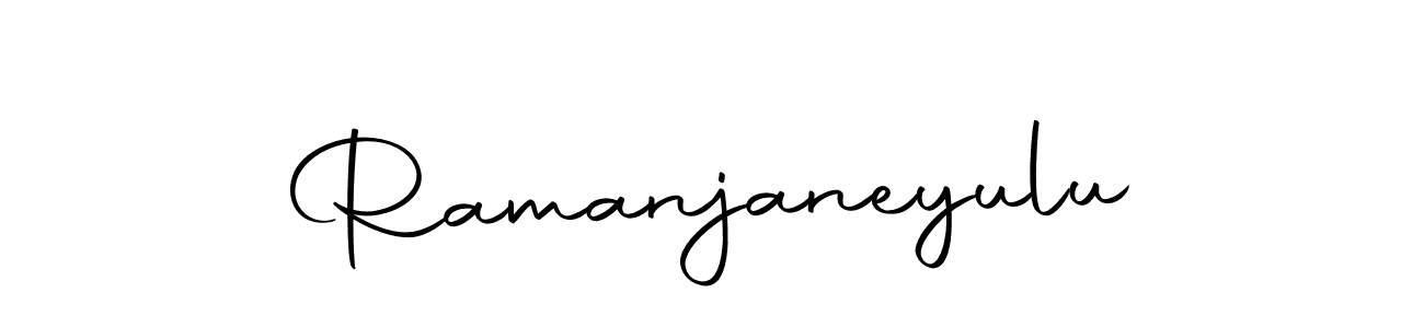 Create a beautiful signature design for name Ramanjaneyulu. With this signature (Autography-DOLnW) fonts, you can make a handwritten signature for free. Ramanjaneyulu signature style 10 images and pictures png