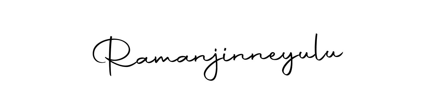Use a signature maker to create a handwritten signature online. With this signature software, you can design (Autography-DOLnW) your own signature for name Ramanjinneyulu. Ramanjinneyulu signature style 10 images and pictures png