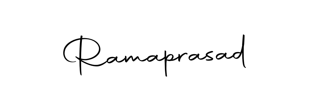 Create a beautiful signature design for name Ramaprasad. With this signature (Autography-DOLnW) fonts, you can make a handwritten signature for free. Ramaprasad signature style 10 images and pictures png