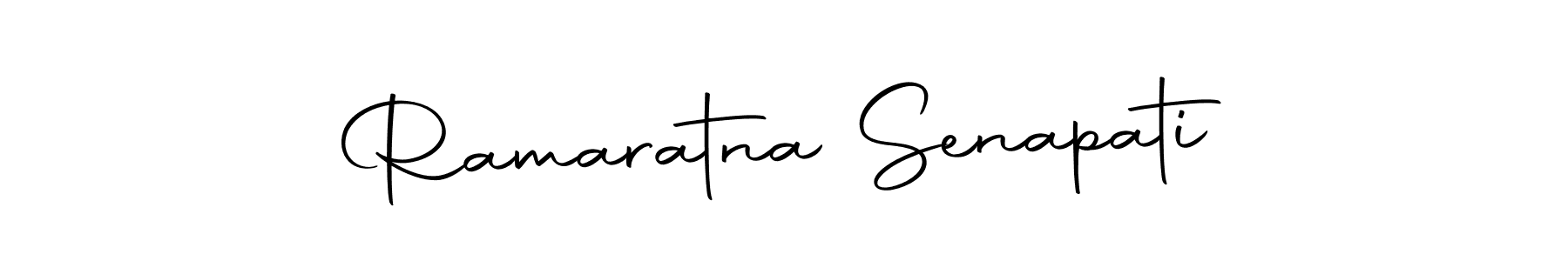 How to make Ramaratna Senapati name signature. Use Autography-DOLnW style for creating short signs online. This is the latest handwritten sign. Ramaratna Senapati signature style 10 images and pictures png