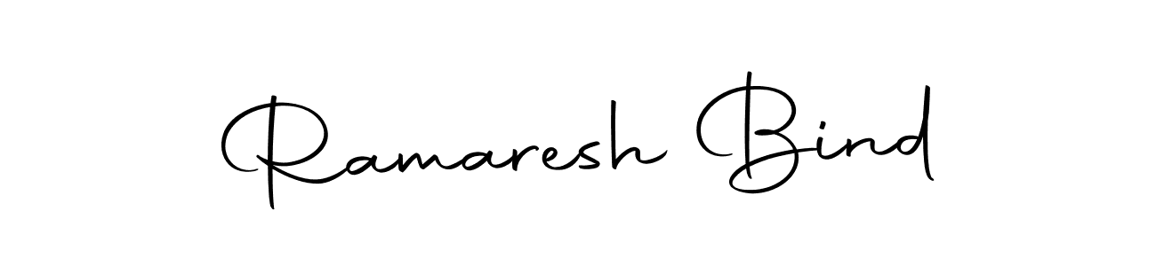 How to make Ramaresh Bind name signature. Use Autography-DOLnW style for creating short signs online. This is the latest handwritten sign. Ramaresh Bind signature style 10 images and pictures png