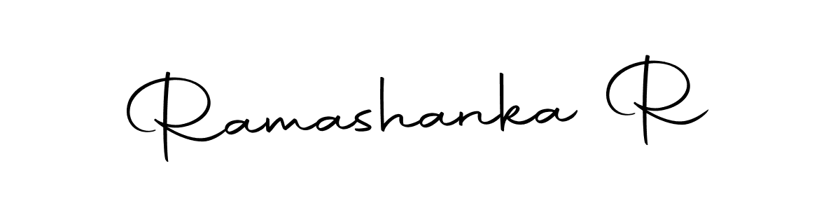 Ramashanka R stylish signature style. Best Handwritten Sign (Autography-DOLnW) for my name. Handwritten Signature Collection Ideas for my name Ramashanka R. Ramashanka R signature style 10 images and pictures png