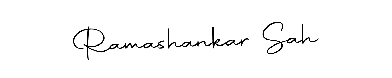 Autography-DOLnW is a professional signature style that is perfect for those who want to add a touch of class to their signature. It is also a great choice for those who want to make their signature more unique. Get Ramashankar Sah name to fancy signature for free. Ramashankar Sah signature style 10 images and pictures png