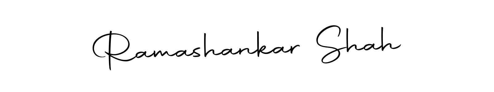 The best way (Autography-DOLnW) to make a short signature is to pick only two or three words in your name. The name Ramashankar Shah include a total of six letters. For converting this name. Ramashankar Shah signature style 10 images and pictures png