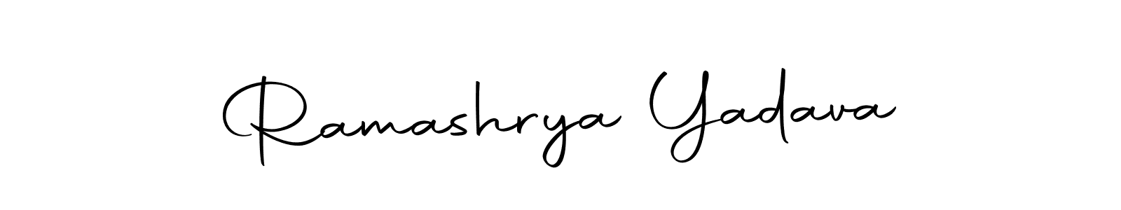 It looks lik you need a new signature style for name Ramashrya Yadava. Design unique handwritten (Autography-DOLnW) signature with our free signature maker in just a few clicks. Ramashrya Yadava signature style 10 images and pictures png