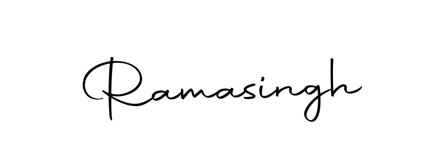 Create a beautiful signature design for name Ramasingh. With this signature (Autography-DOLnW) fonts, you can make a handwritten signature for free. Ramasingh signature style 10 images and pictures png