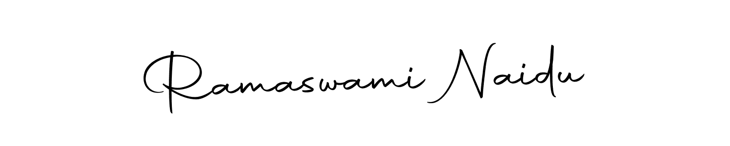 Make a beautiful signature design for name Ramaswami Naidu. With this signature (Autography-DOLnW) style, you can create a handwritten signature for free. Ramaswami Naidu signature style 10 images and pictures png