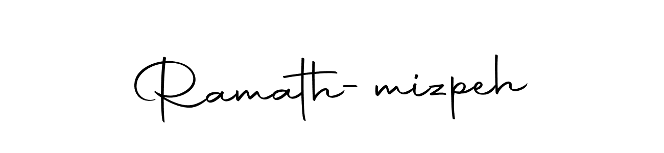 Ramath-mizpeh stylish signature style. Best Handwritten Sign (Autography-DOLnW) for my name. Handwritten Signature Collection Ideas for my name Ramath-mizpeh. Ramath-mizpeh signature style 10 images and pictures png