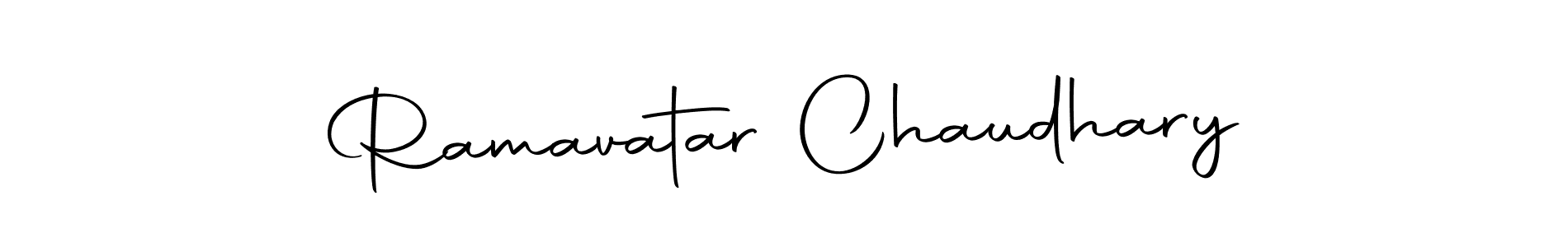 Make a beautiful signature design for name Ramavatar Chaudhary. With this signature (Autography-DOLnW) style, you can create a handwritten signature for free. Ramavatar Chaudhary signature style 10 images and pictures png
