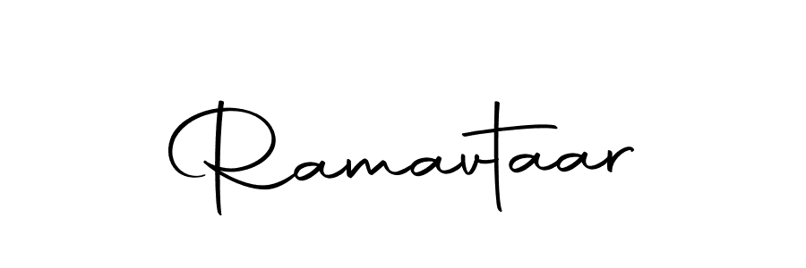 Ramavtaar stylish signature style. Best Handwritten Sign (Autography-DOLnW) for my name. Handwritten Signature Collection Ideas for my name Ramavtaar. Ramavtaar signature style 10 images and pictures png