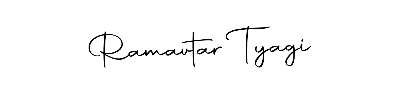 You should practise on your own different ways (Autography-DOLnW) to write your name (Ramavtar Tyagi) in signature. don't let someone else do it for you. Ramavtar Tyagi signature style 10 images and pictures png