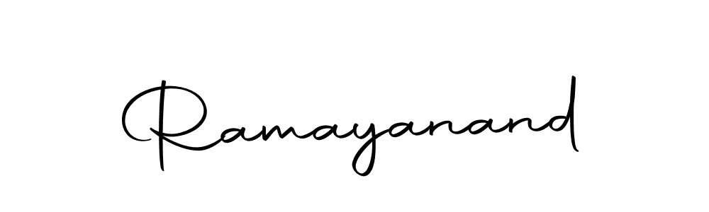 Ramayanand stylish signature style. Best Handwritten Sign (Autography-DOLnW) for my name. Handwritten Signature Collection Ideas for my name Ramayanand. Ramayanand signature style 10 images and pictures png