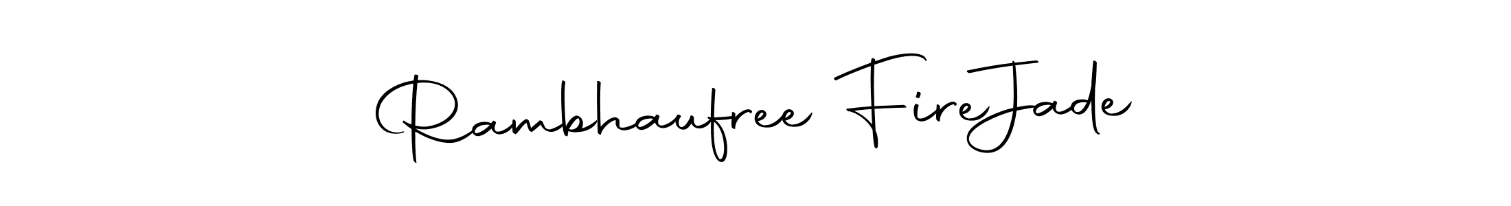 How to Draw Rambhaufree Fire  Jade signature style? Autography-DOLnW is a latest design signature styles for name Rambhaufree Fire  Jade. Rambhaufree Fire  Jade signature style 10 images and pictures png