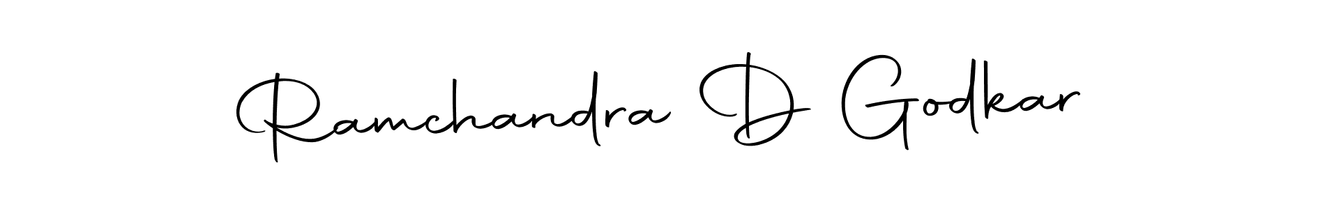 Make a short Ramchandra D Godkar signature style. Manage your documents anywhere anytime using Autography-DOLnW. Create and add eSignatures, submit forms, share and send files easily. Ramchandra D Godkar signature style 10 images and pictures png