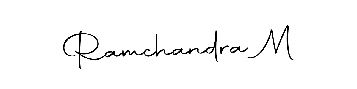 Here are the top 10 professional signature styles for the name Ramchandra M. These are the best autograph styles you can use for your name. Ramchandra M signature style 10 images and pictures png