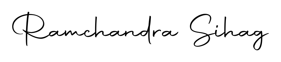 Ramchandra Sihag stylish signature style. Best Handwritten Sign (Autography-DOLnW) for my name. Handwritten Signature Collection Ideas for my name Ramchandra Sihag. Ramchandra Sihag signature style 10 images and pictures png