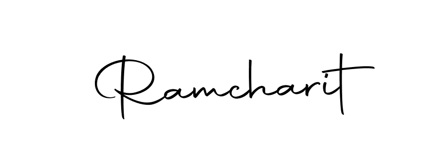 How to make Ramcharit name signature. Use Autography-DOLnW style for creating short signs online. This is the latest handwritten sign. Ramcharit signature style 10 images and pictures png
