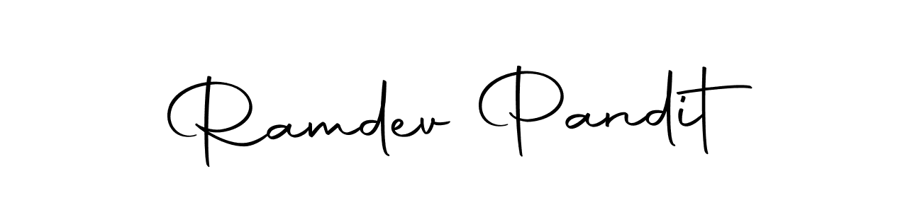 Similarly Autography-DOLnW is the best handwritten signature design. Signature creator online .You can use it as an online autograph creator for name Ramdev Pandit. Ramdev Pandit signature style 10 images and pictures png