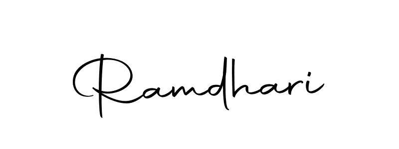 Ramdhari stylish signature style. Best Handwritten Sign (Autography-DOLnW) for my name. Handwritten Signature Collection Ideas for my name Ramdhari. Ramdhari signature style 10 images and pictures png