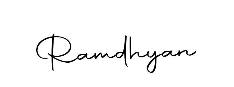The best way (Autography-DOLnW) to make a short signature is to pick only two or three words in your name. The name Ramdhyan include a total of six letters. For converting this name. Ramdhyan signature style 10 images and pictures png