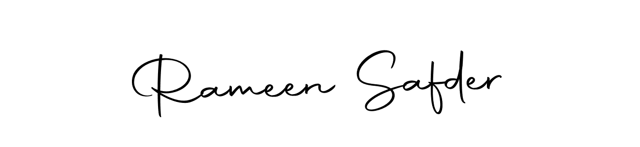 Also we have Rameen Safder name is the best signature style. Create professional handwritten signature collection using Autography-DOLnW autograph style. Rameen Safder signature style 10 images and pictures png