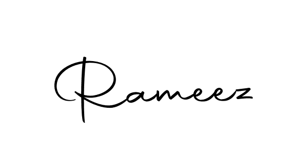 Also we have Rameez name is the best signature style. Create professional handwritten signature collection using Autography-DOLnW autograph style. Rameez signature style 10 images and pictures png