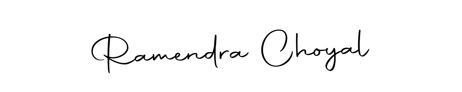 How to make Ramendra Choyal signature? Autography-DOLnW is a professional autograph style. Create handwritten signature for Ramendra Choyal name. Ramendra Choyal signature style 10 images and pictures png