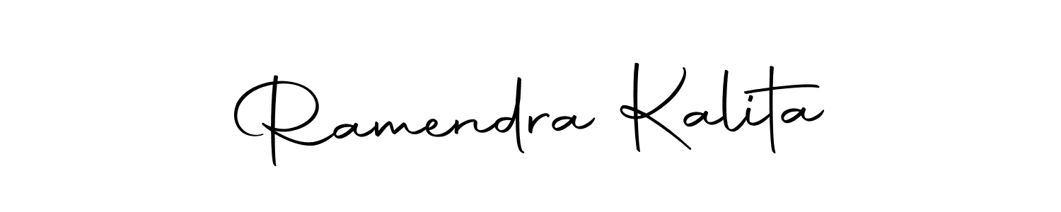 Design your own signature with our free online signature maker. With this signature software, you can create a handwritten (Autography-DOLnW) signature for name Ramendra Kalita. Ramendra Kalita signature style 10 images and pictures png