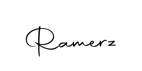 The best way (Autography-DOLnW) to make a short signature is to pick only two or three words in your name. The name Ramerz include a total of six letters. For converting this name. Ramerz signature style 10 images and pictures png
